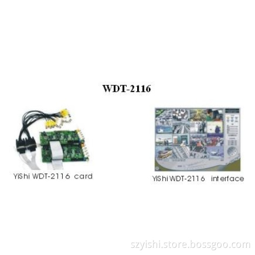 WDT video capture card, PCI DVR card